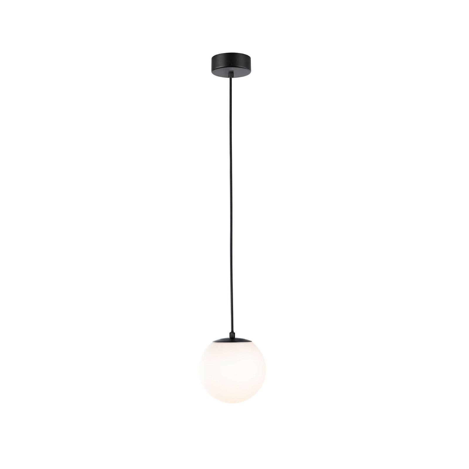 Paulmann LED-hanglamp Gove IP44 9W Zwart mat/Satijn