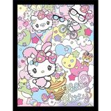 Pyramid International HELLO KITTY (HARAJUKO) COLLECTOR PRINT (FRAMED)