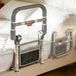 Barrière de lit pliable avec support pour seniors