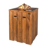Cocoon rallonge de table en teck pour foyer à gaz - 2 pièces.