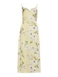VILA mini-jurk VIRAVENNA bandje Pastel Yellow