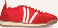Stefano Lauran 1back107 Sneakers - Textiel - Dames - Rood - Maat 37