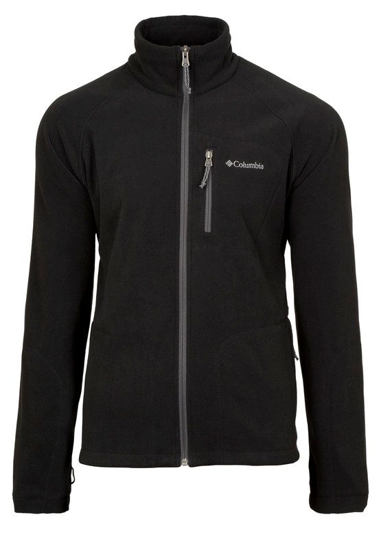 Columbia Men's Fast Trek II Full Zip Fleece - Black/Grill - XL - 2018