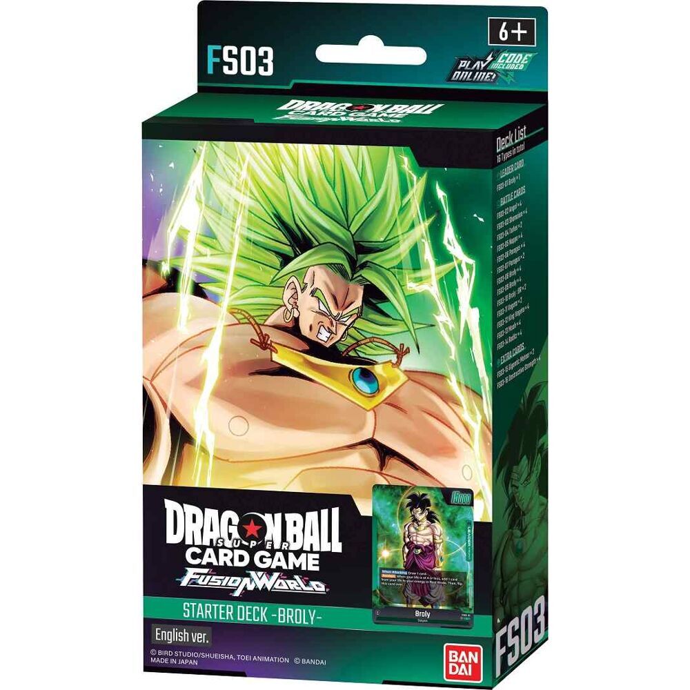 Broly Starter Deck - Fusion World - Dragon Ball Super Card Game