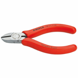 KNIPEX Zijsnijtang - 110mm - zwart geatramenteerd met kunststof bekleed