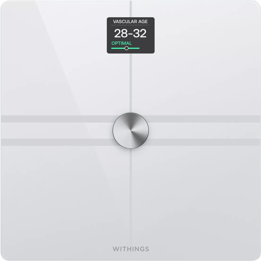 Withings Body Comp - Slimme wifi-weegschaal met complete lichaamsanalyse - Wit