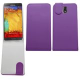 SAMRICK - Samsung N9000, N9002 & N9005 Galaxy Note 3 - Speciaal lederen flip beschermhoes - Pu