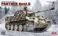 Rye Field Model 5112 Sd.Kfz.171 Panther G w/Night Sights and Air Defense Armor - Steel Wheel Plastic - 1:35 - Modelbouw