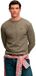 Superdry Trui Classic Slub Waffle Top M6010973a 9ae Olive Green Mannen Maat - S