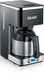 Graef FK512 Filter Coffee Machine - 1L - Black & Stainless Steel