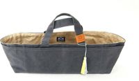 Cohana Canvas opbergtas grijs-geel