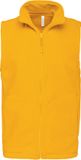 Kariban Bodywarmer van microfleece heren K913 - Yellow - 5XL