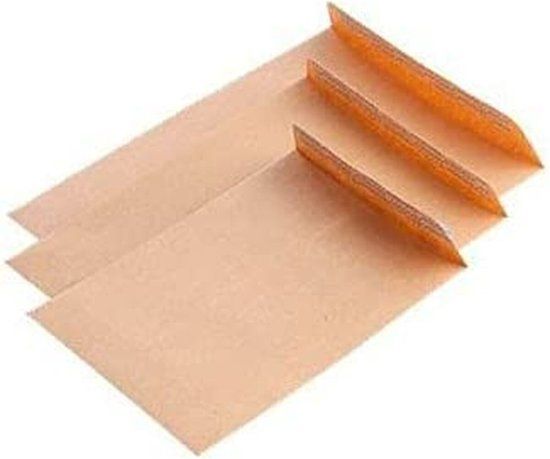 Enveloppen Sam 250 Stuks Bruin 184 x 261 mm