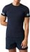 Björn Borg Sportshirt Heren Korte Mouw - Donkerblauw - Gerecycled Polyester - Maat S
