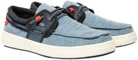 TBS Geoboat Heren Blauw Denim Textiel Schoenen Maat 42