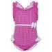 fashy little stars Maillot de bain réutilisable pour bébés et enfants, rose/blanc, 86-92 EU