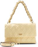 GUESS schoudertas Maxine Flap Crossbody Pale Yellow Lichtgeel