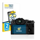 BROTECT - Screenprotector voor Fujifilm X-T5 - Folie Beschermfolie transparant 2 Stuks