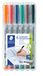 Staedtler Lumocolor 311 WP4 Universele niet-permanente Superfine pennen