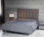 Homemania 14917 Pearl-Solid Color, dubbele, winter-for bed-grijs, microvezel, 260 x 250 cm