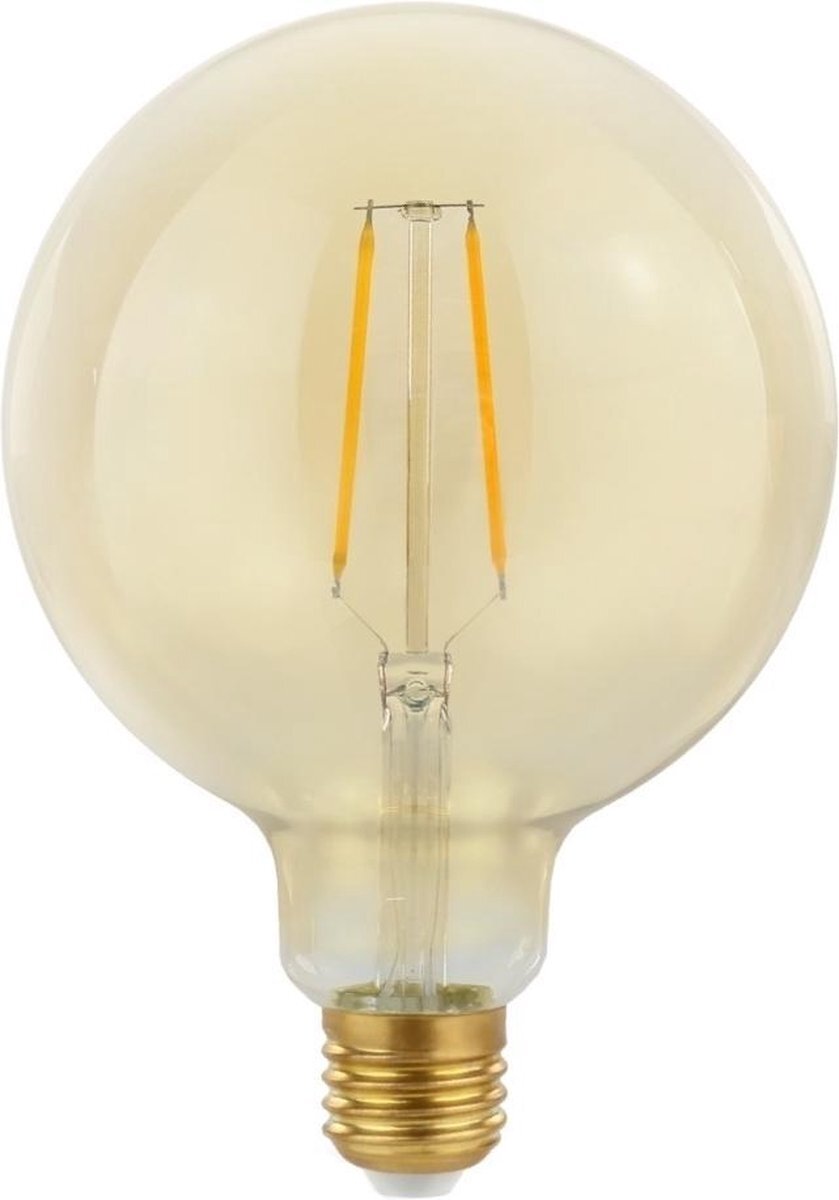 SpectrumLED LED Filament lamp E27 - G125 - 2W vervangt 21W - 2500K extra warm wit licht - XL Globe