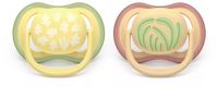 Philips AVENT Ultra Air Pacifier SCF087/08, 0-6 Months, 2 Pack, Multicolour
