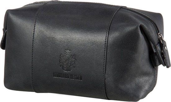 Leonhard Heyden Dakota Toilettas - Bruin - Leer - Unisex