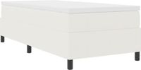 vidaXL Platformbedframe Crème Corduroy stof 80 x 200 cm