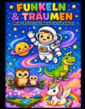 Funkeln & Träumen: Das Ausmalbuch für Kinder