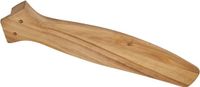 Lucande Vindur Plafondventilator - Hout, Metaal - Wit, Lichtbruin - 132 cm Diameter - 23 cm Hoogte
