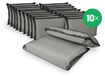 Vhbw 20x Filtres Compatible Avec Dolphin E40i E50, E50i, E60, E60i Aspirateur, Nettoyeur Piscine - Coussin Filtrant, 25 X 16 X 4 Cm