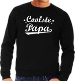 Bellatio Decorations Coolste papa cadeau sweater zwart heren