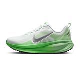 NIKE Loopschoen 'VOMERO 18' grijs / lichtgroen / wit