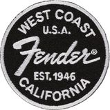 Fender West Coast Logo Patch, Clothing Accessory