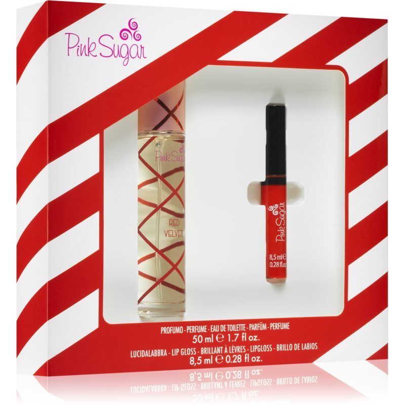 PINK SUGAR Red Velvet gift set / dames