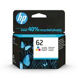 HP 62 Inktcartridge Cyaan, Geel, Magenta, Standaard Capaciteit (C2P06AE) origineel van HP