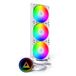 Montech LightFlow ARGB 360 Processor Alles-in-één vloeistofkoeler 12 cm Wit