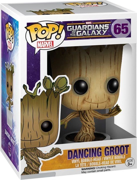 Funko Pop Marvel Guardians Of The Galaxy Dancing Groot