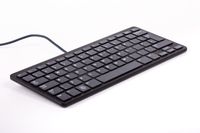 Raspberry Pi SC0198 Kantoor USB QWERTZ Allemand Noir, Gris Clavier