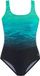 Lascana Badpak Basic Groen Print Mouwloos Ronde Hals 85F