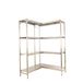 Simonrack Simoninox Étagère 4 tablettes Métal sans vis (200x176x50cm) Inox