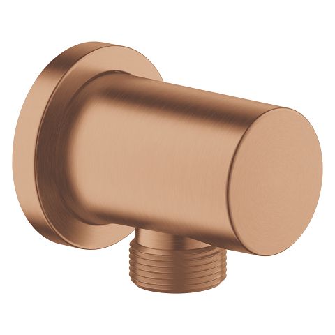 GROHE Rainshower Aansluitbocht Rond - Sunset gold (mat brons)