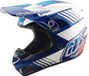 Troy Lee Designs GP Pro MIPS Segment Motocrosshelm Blauw/wit
