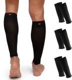 DANISH ENDURANCE Kuitcompressiesleeve 21-26 mmHg - Hardlopen & Herstel - Unisex - 3 Paar - Maat M