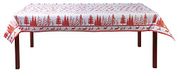 PRONAPPE Tafelkleden op rol – Damastpapier – 25 m x 1,18 m – Kerst rood