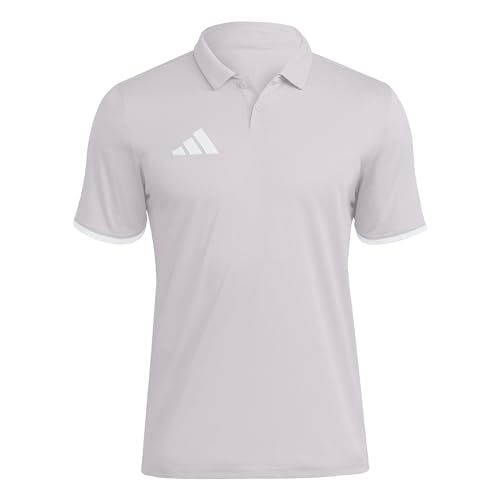 adidas heren Entrada26 Polo Shirt, team light grey/white, M