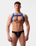 Barcode Berlin Mesh Jock Tel Black-Blue - MAAT XL
