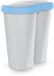 Keden Prosperplast Compacta R Duo NDRF40-2717C_427C Afvalmand - Prullenbak 40L - Blauw / Asgrijs