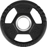 HMS Abisal HMS TOH Serie - Zwart Rubber Gecoate Olympische Schijf - 2.5kg