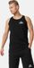 Lonsdale Dolton Singlet Heren Zwart/Wit - 3XL